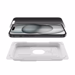 Belkin VETRO TEMPEREDGLASS ANTIMICROBICO PRIVACY IPH 15 - Vista aggiuntiva 4