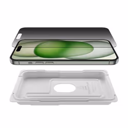 Belkin VETRO TEMPEREDGLASS ANTIMICROB. PRIVACY IPH 15PLUS - Vista aggiuntiva 4