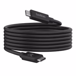 Belkin INZ004BT2MBK cavo USB USB4 Gen 2x2 2 m USB C Nero - Vista aggiuntiva 5