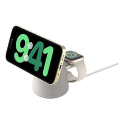 Belkin BoostCharge Pro Cuffie, Smartphone, Orologio intelligente Beige AC Carica wireless Ricarica rapida Interno
