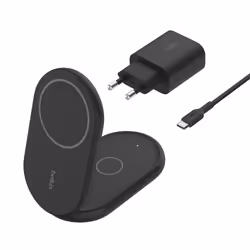 Belkin BoostCharge, Interno, USB, Carica wireless, 1,5 m, Nero