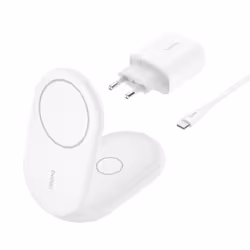 Belkin BoostCharge, Interno, USB, Carica wireless, 1,5 m, Bianco