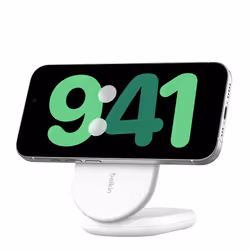 Belkin BoostCharge Cuffie, Smartphone Bianco USB Carica wireless Ricarica rapida Interno