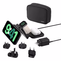 Belkin BoostCharge Pro Cuffie, Smartphone, Orologio intelligente Nero USB Carica wireless Ricarica rapida Interno - Vista aggiuntiva 8