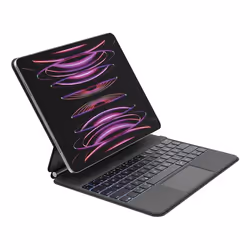 Belkin BBZ003de-V2, QWERTZ, Tedesco, Touchpad, Apple, iPad Pro 13" (M4), Nero