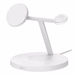 Belkin BoostCharge Pro, Interno, USB, Carica wireless, 1,5 m, Bianco