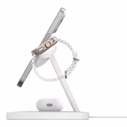 Belkin BoostCharge Pro Cuffie, Smartphone, Orologio intelligente Bianco USB Carica wireless Ricarica rapida Interno