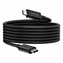 Belkin INZ005HQ1MBK Cavo Thunderbolt 1 m 120 Gbit/s Nero - Vista aggiuntiva 5