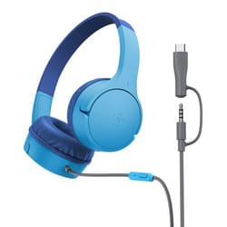 Belkin SoundForm Mini Cuffie con filo Blu