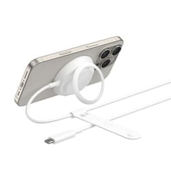 Belkin WIA014hqWH Cuffie, Smartphone Bianco USB Carica wireless Ricarica rapida Interno