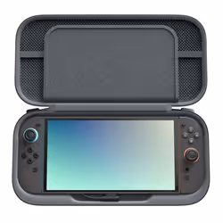 Belkin ENA001hqCH-V2 Valigia da viaggio Nintendo Rete, Poliestere, Velluto Antracite - Vista aggiuntiva 3