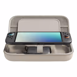 Belkin ENA001hqSA-V2 Valigia da viaggio Nintendo Rete, Poliestere, Velluto Sabbia - Vista aggiuntiva 2