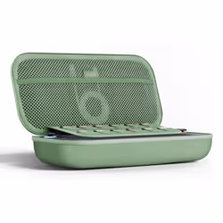 Belkin ENA001hqSE-V2 Valigia da viaggio Nintendo Rete, Poliestere, Velluto Verde - Vista aggiuntiva 5