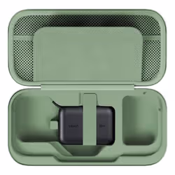 Belkin ENA001hqSE-V2 Valigia da viaggio Nintendo Rete, Poliestere, Velluto Verde - Vista aggiuntiva 6
