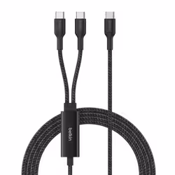 Belkin CAC004HQ1.5MBK cavo USB USB 2.0 1,5 m USB C 2 x USB C Nero - Vista aggiuntiva 2