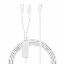 Belkin CAC004hq1.5MWH cavo USB USB 2.0 1,5 m USB C 2 x USB C Bianco - Vista aggiuntiva 2