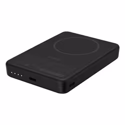 Belkin BPD016HQBK batteria portatile 5000 mAh Carica wireless Nero - Vista aggiuntiva 3