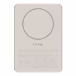 Belkin BPD020HQSA batteria portatile 5000 mAh Carica wireless Sabbia - Vista aggiuntiva 2