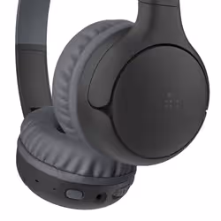 Belkin AUD012HQBK cuffia e auricolare Con cavo e senza cavo A Padiglione MUSICA Bluetooth Nero - Vista aggiuntiva 4
