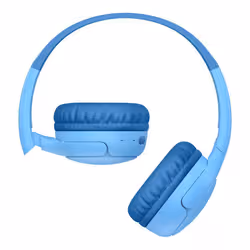 Belkin AUD012HQBL cuffia e auricolare Con cavo e senza cavo A Padiglione MUSICA Bluetooth Blu - Vista aggiuntiva 5