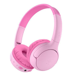 Belkin AUD012hqPK Auricolare Con cavo e senza cavo A Padiglione MUSICA Bluetooth Rosa
