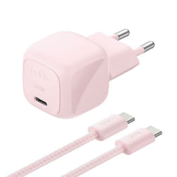 Belkin BoostCharge Computer portatile Rosa AC Ricarica rapida Interno
