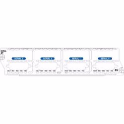 Cisco NM-4T=, Full duplex