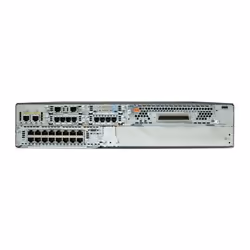 Cisco 2821 router cablato Gigabit Ethernet Blu, Argento