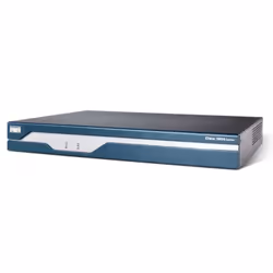 Cisco 1841, WAN Ethernet, Fast Ethernet, Nero, Blu, Acciaio inox