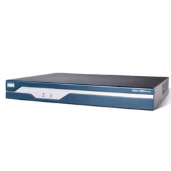 Cisco 1841, WAN Ethernet, Fast Ethernet, WAN DSL, Nero, Blu, Acciaio inox