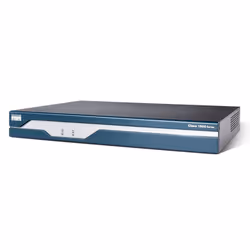 Cisco 1841, WAN Ethernet, Fast Ethernet, Nero, Blu, Acciaio inox
