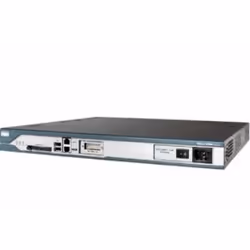 Cisco 2811, WAN Ethernet, Nero, Blu, Acciaio inox