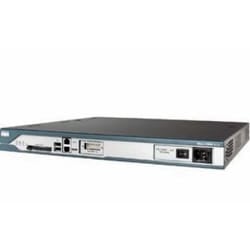 Cisco 2811 router cablato Nero, Blu, Acciaio inox