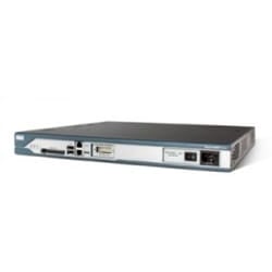 Cisco 2811 router cablato Nero, Blu, Acciaio inox
