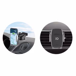 XD Enjoy Kit 2 in 1 - supporto da auto con caricabatterie wireless - Vista aggiuntiva 2