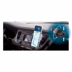 XD Enjoy Kit 2 in 1 - supporto da auto con caricabatterie wireless - Vista aggiuntiva 3