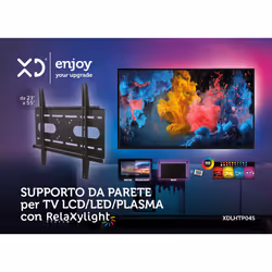 XD Enjoy XDLHTP04S Supporto TV a parete 139,7 cm (55") Nero - Vista aggiuntiva 3