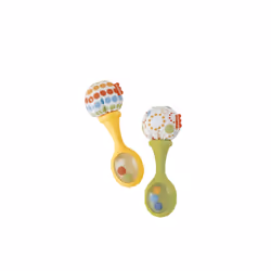 Fisher-Price Little People Maracas Baby Scoperte, 2 Coloratissime Maracas da Afferrare, Scuotere e Suonare, Giocattolo per Bambini 3+ Mesi - Vista aggiuntiva 4
