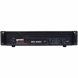 Gemini XGA-5000 amplificatore audio 2.0 canali Resa/fase Nero