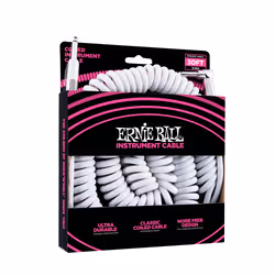 Ernie Ball P06045 cavo audio 9,14 m 6.35mm Bianco - Vista aggiuntiva 2