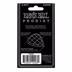 Ernie Ball P09203 plettro 6 pz Duralin Bianco - Vista aggiuntiva 3