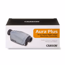 Carson Aura Plus Nero, Grigio Monoculare