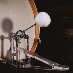 Vic Firth VicKick Beaters Schiuma, Tessuto felpato - Vista aggiuntiva 3