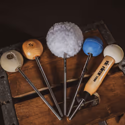 Vic Firth VicKick Beaters Schiuma, Tessuto felpato - Vista aggiuntiva 6