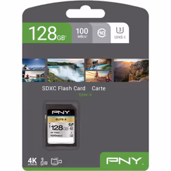PNY Elite-X 128 GB SDXC UHS-I Classe 10