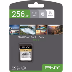 PNY Elite-X 256 GB SDXC UHS-I Classe 10 - Vista aggiuntiva 2