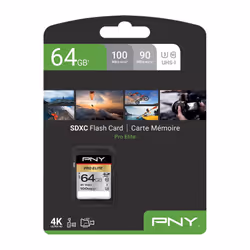 PNY PRO Elite 64GB SDXC UHS-I Classe 10