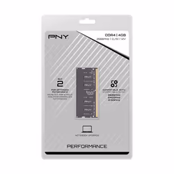 PNY MN4GSD42666 memoria 4 GB 1 x 4 GB DDR4 2666 MHz