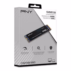 PNY CS2130 500 GB M.2 PCI Express 3.0 NVMe 3D NAND - Vista aggiuntiva 4