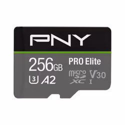 PNY P-SDU256V32100PRO-GE, 256 GB, MicroSDXC, Classe 10, UHS-I, 100 MB/s, 90 MB/s